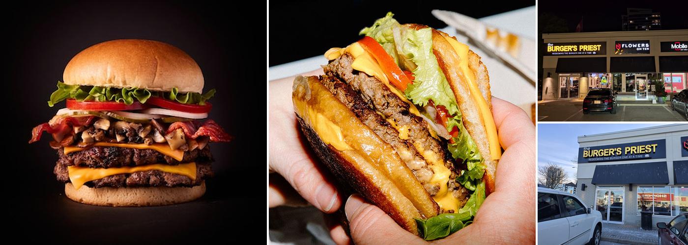 The Burger's Priest Menu