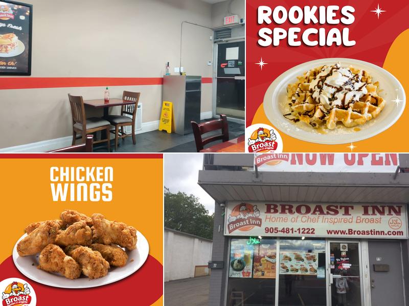 Broast Chicken and Waffles