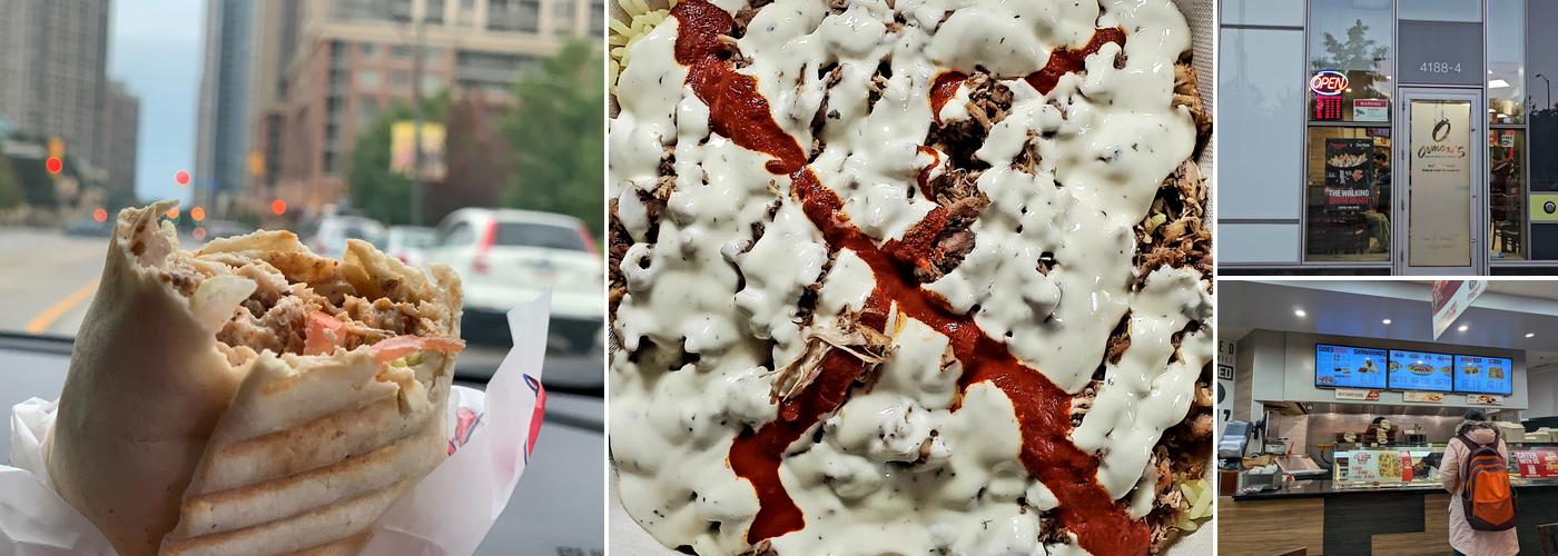 Osmow's Shawarma Menu