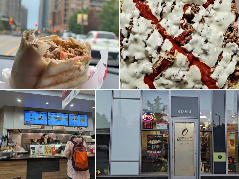 Osmow's Shawarma Menu