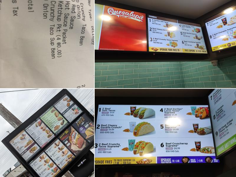 Taco Bell Menu