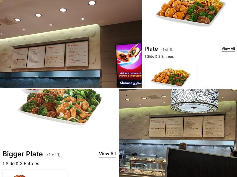 Panda Express Menu
