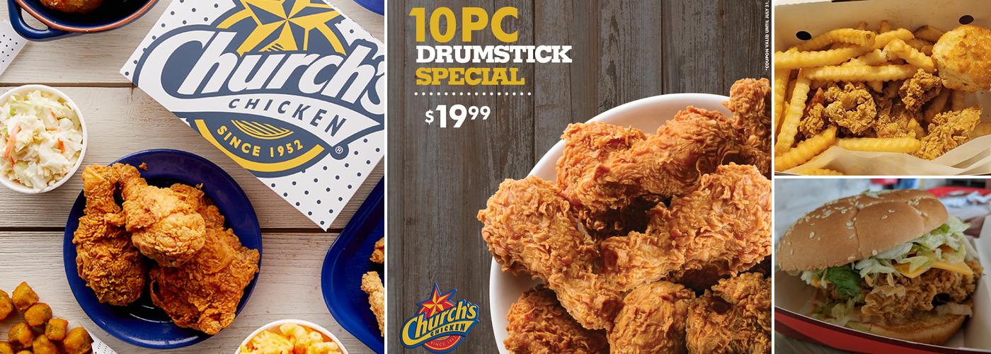Church's Texas Chicken Menu