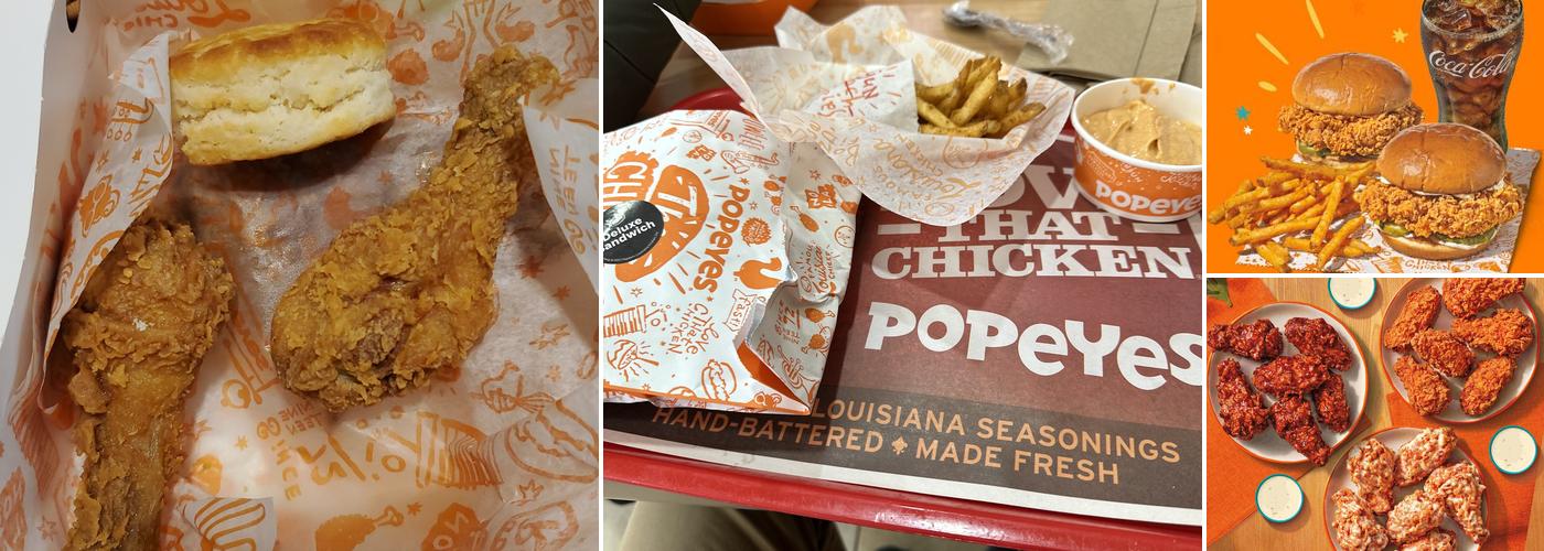 Popeyes Louisiana Kitchen Menu