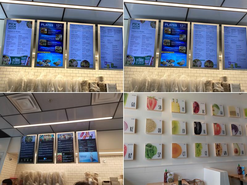 Freshii Menu