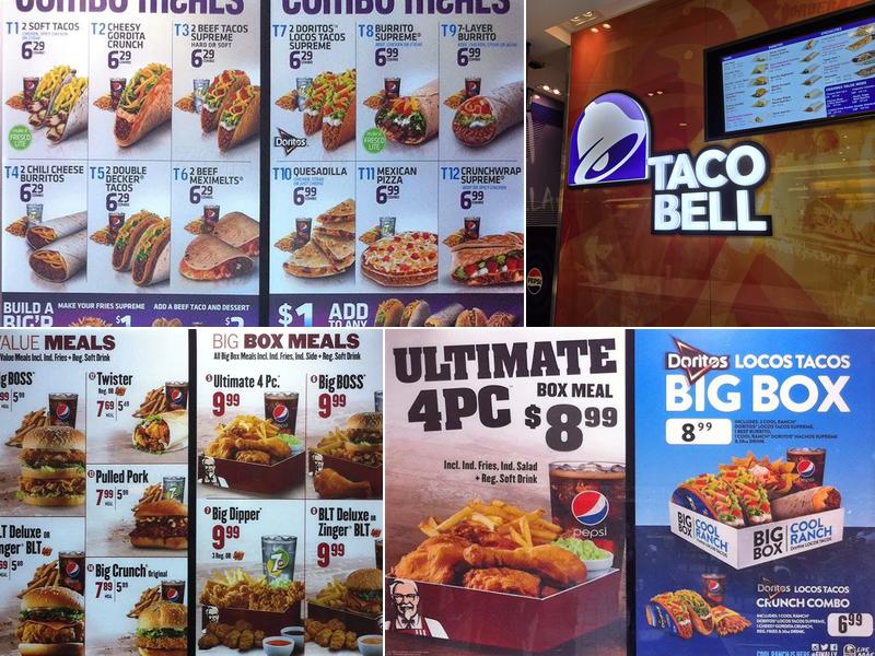 Taco Bell Menu