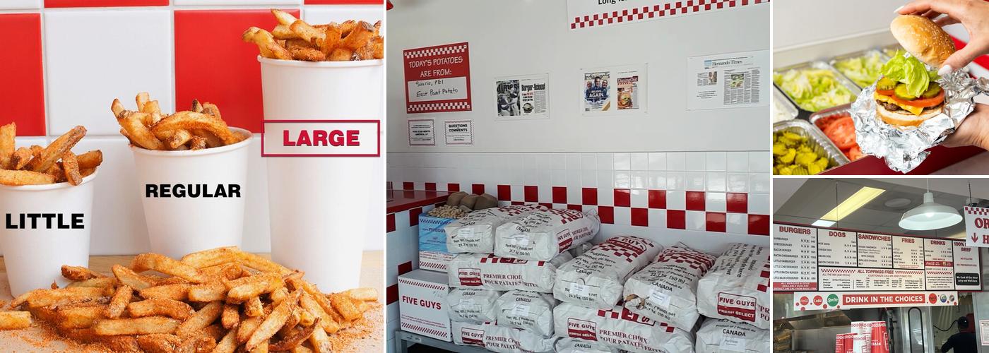 Five Guys Menu