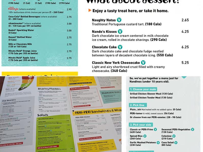 Nando's PERi-PERi Menu