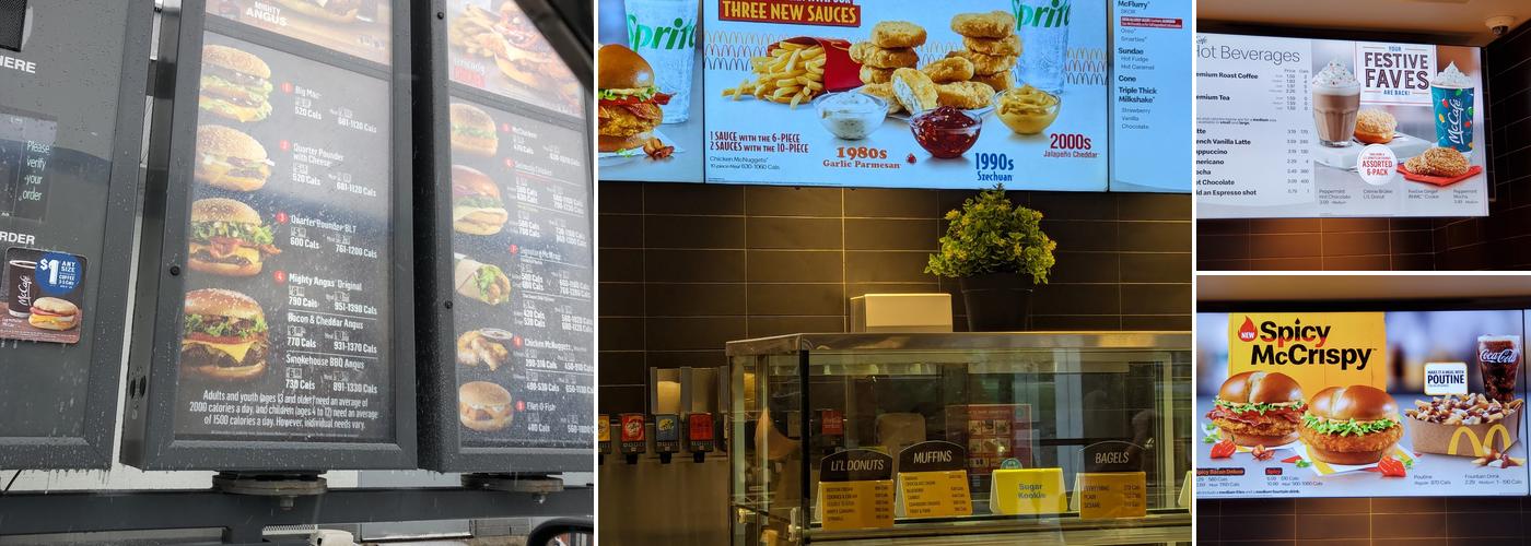 McDonald's Menu