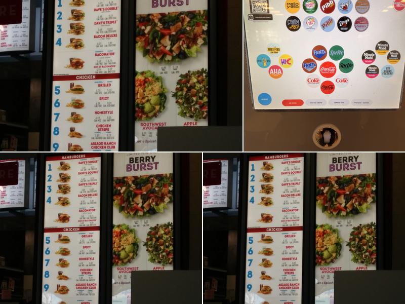 Wendy's Menu