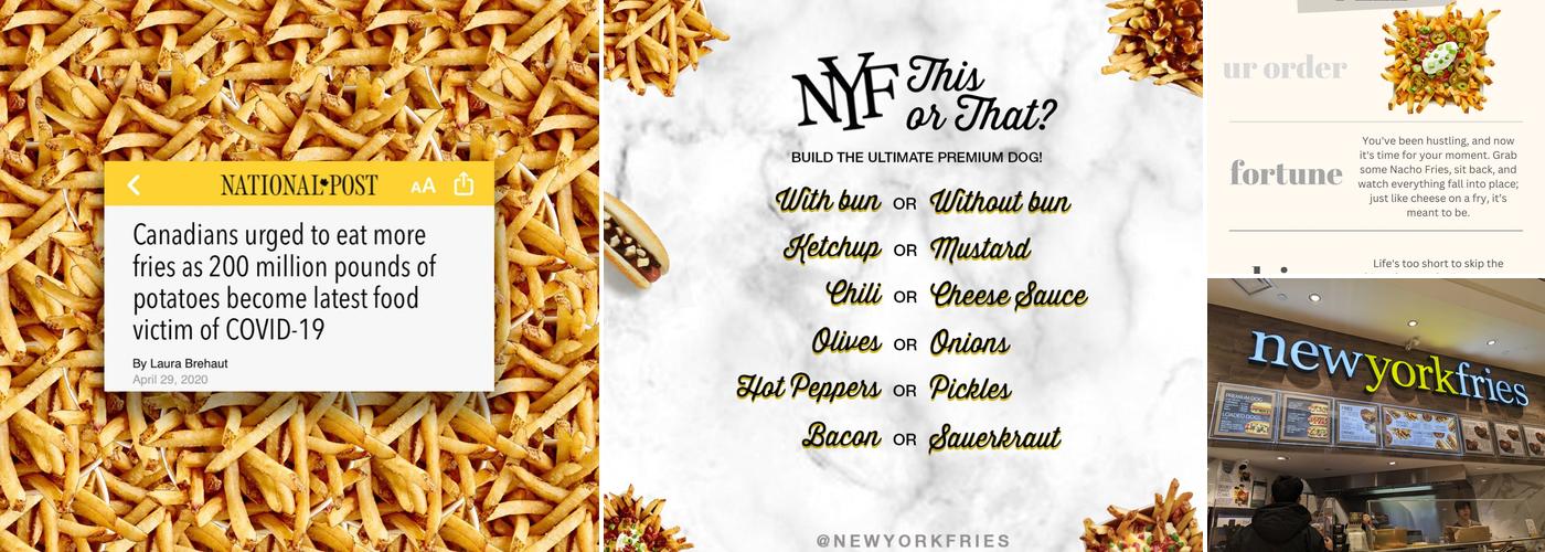 New York Fries Hillcrest Mall Menu