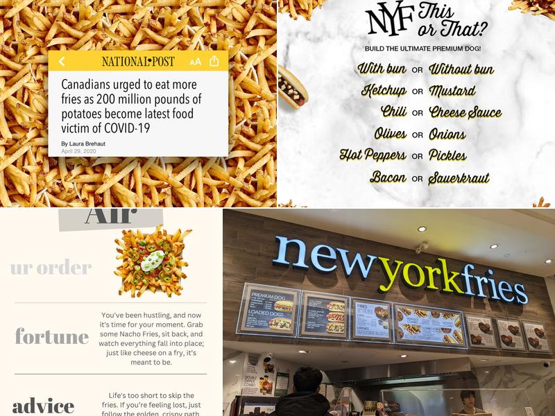 New York Fries Hillcrest Mall Menu
