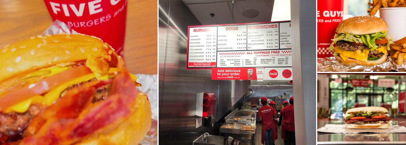 Five Guys Menu