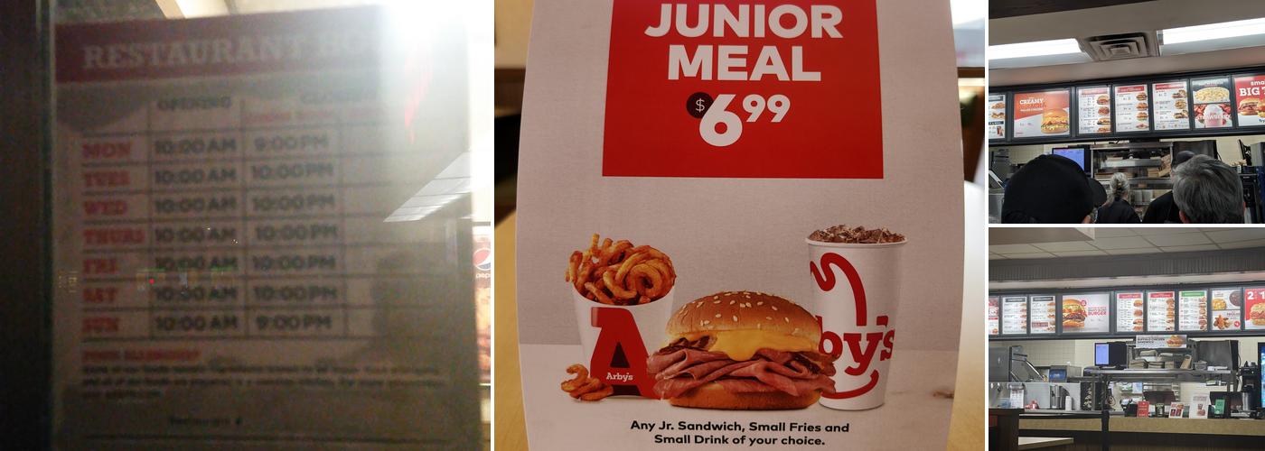 Arby's Menu