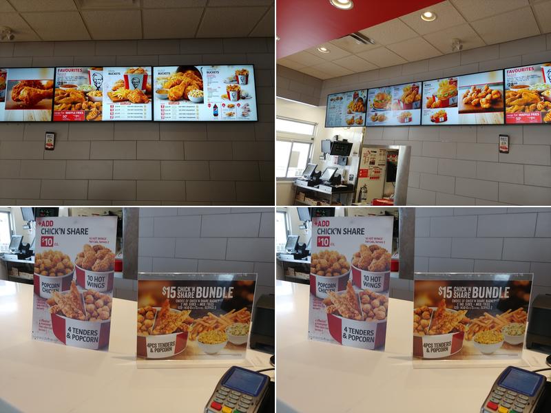 KFC Menu