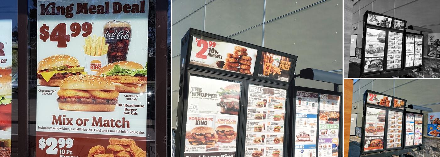 Burger King Menu