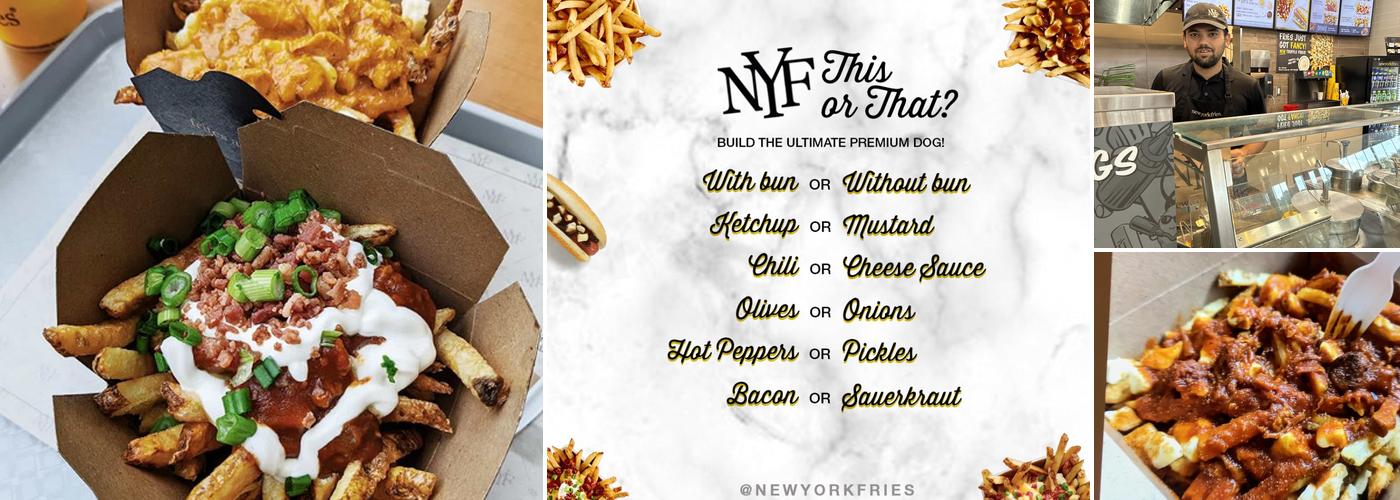 New York Fries Mapleview Mall Menu