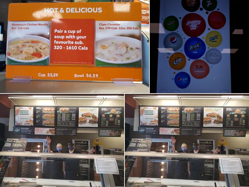 Subway Menu