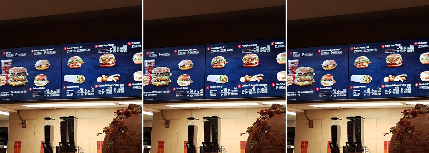 McDonald's Menu