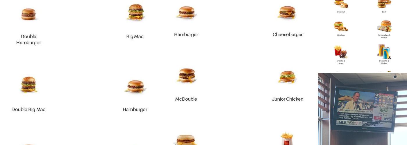 McDonald’s Menu