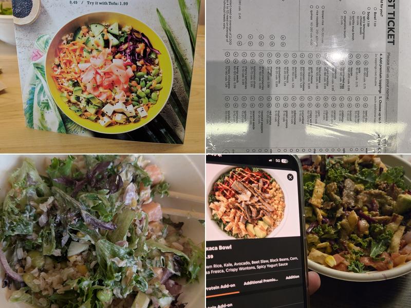 Freshii Menu