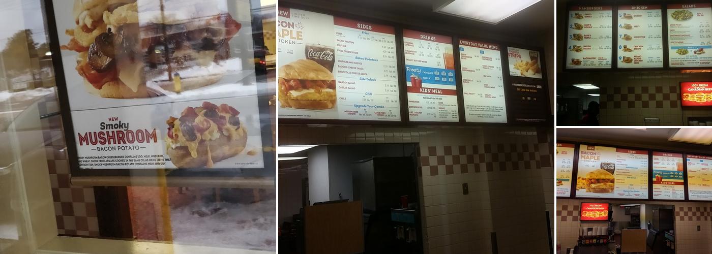 Wendy's Menu