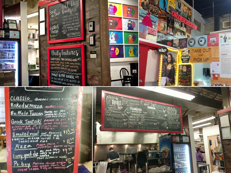 The Crazy Canuck Menu