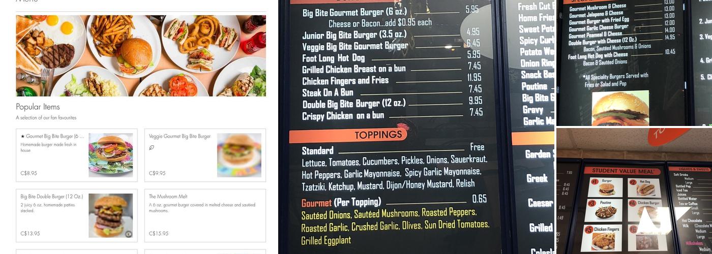 Big Bite Grill Menu