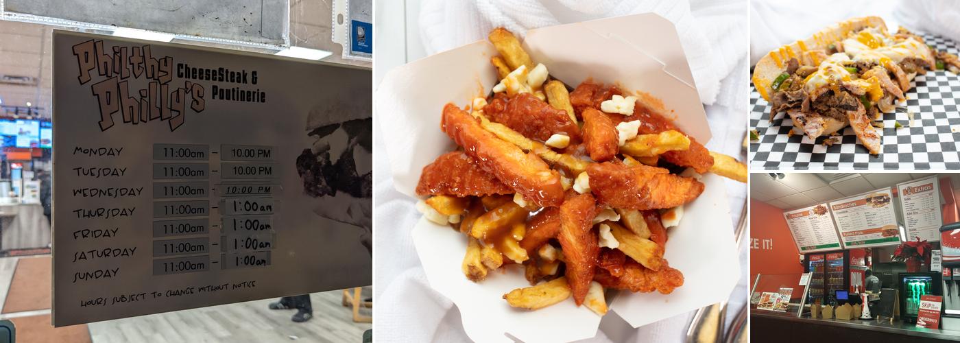 Philthy Philly's Pickering Menu