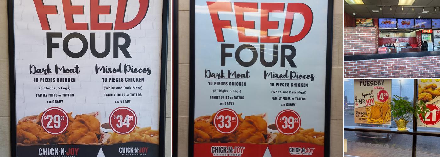 CHICK•N•JOY Menu