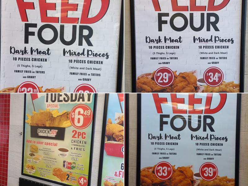 CHICK•N•JOY Menu
