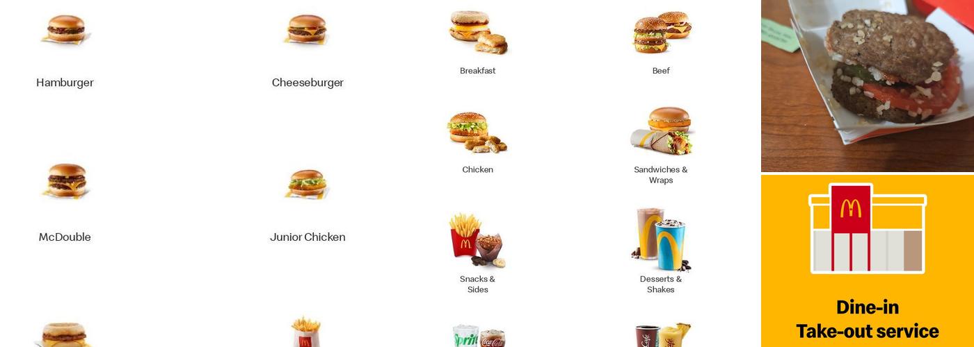 McDonald's Menu