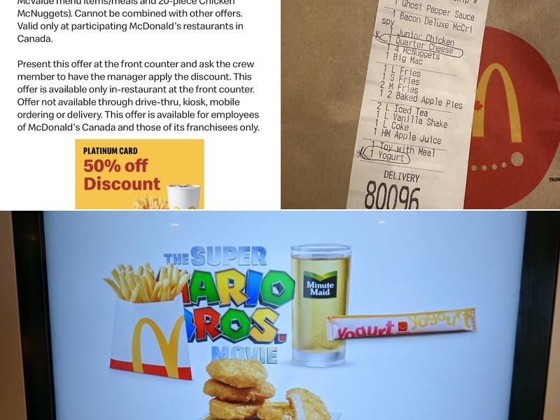 McDonald's Menu