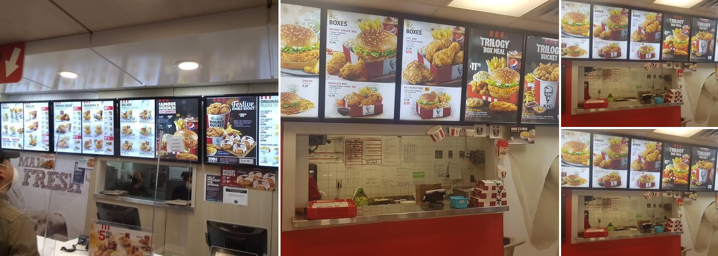 KFC Menu
