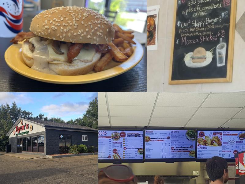 Ryan's Drive In Menu