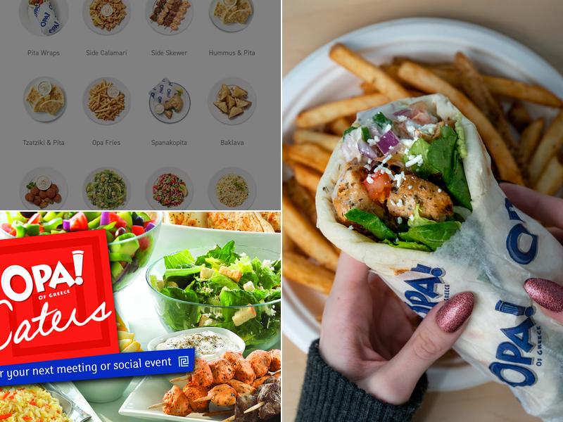 OPA! of Greece Deer Valley Menu