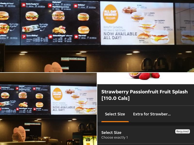 McDonald's Menu