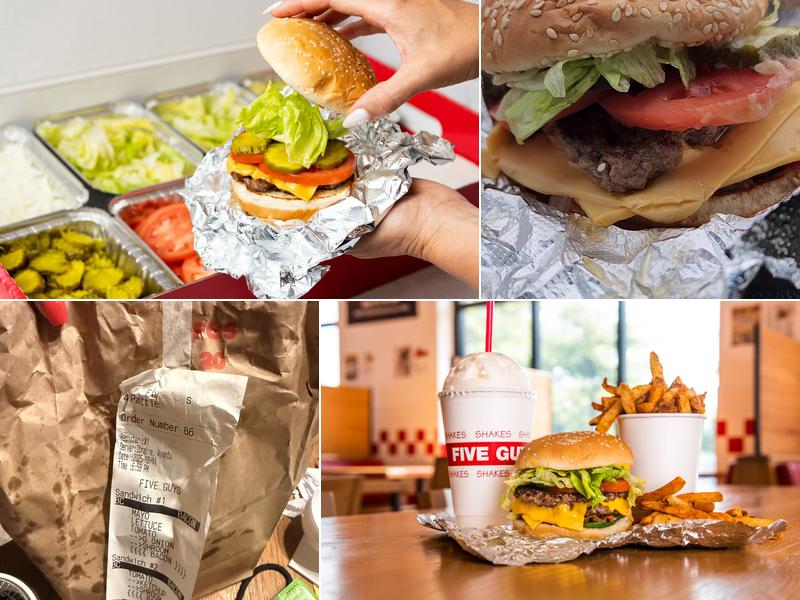 Five Guys Menu