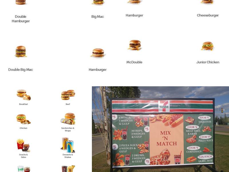 McDonald's Menu