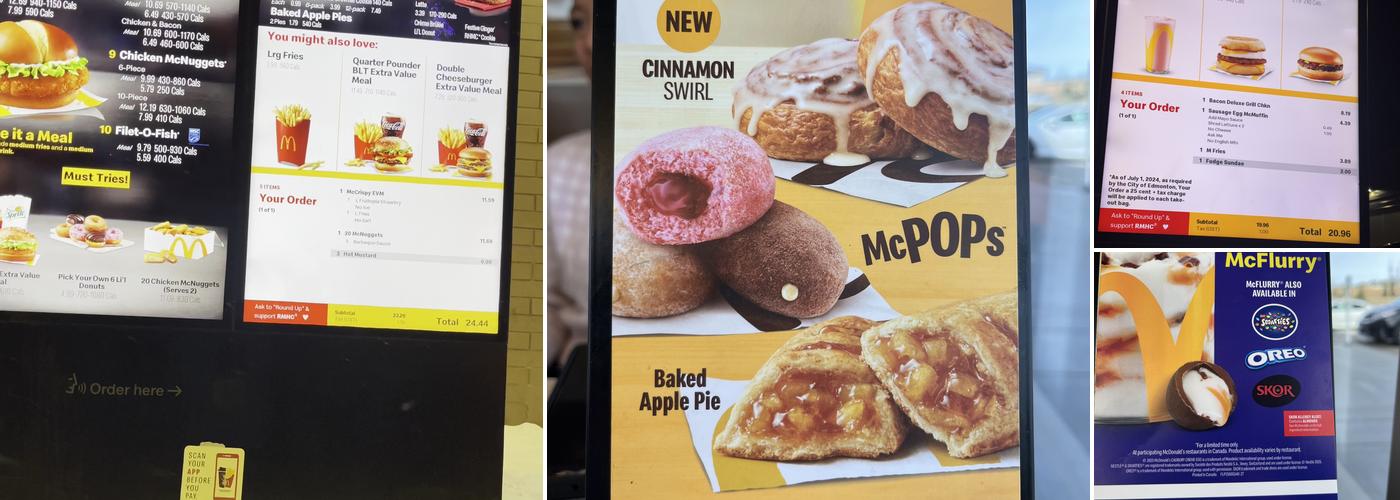 McDonald's Menu