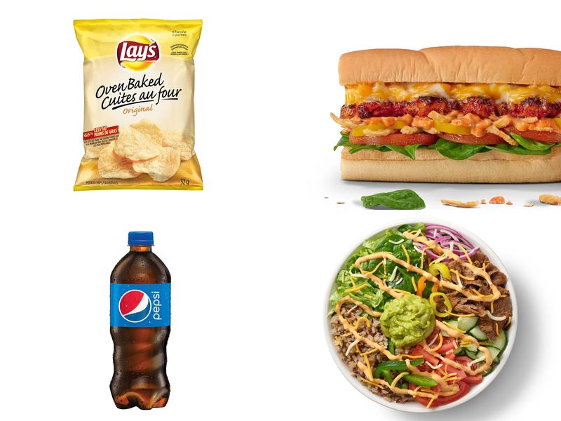 Subway Menu