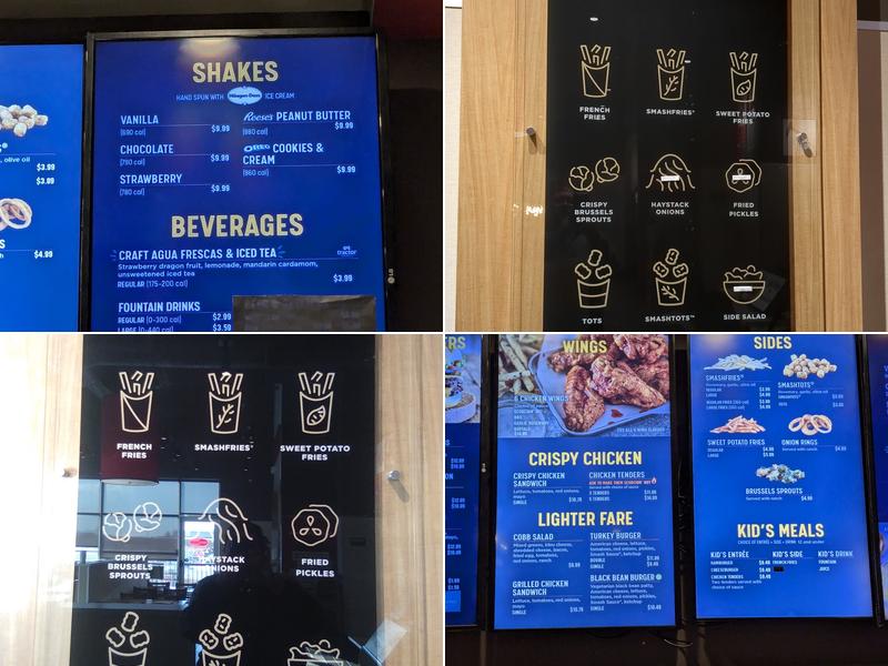 Smashburger Menu