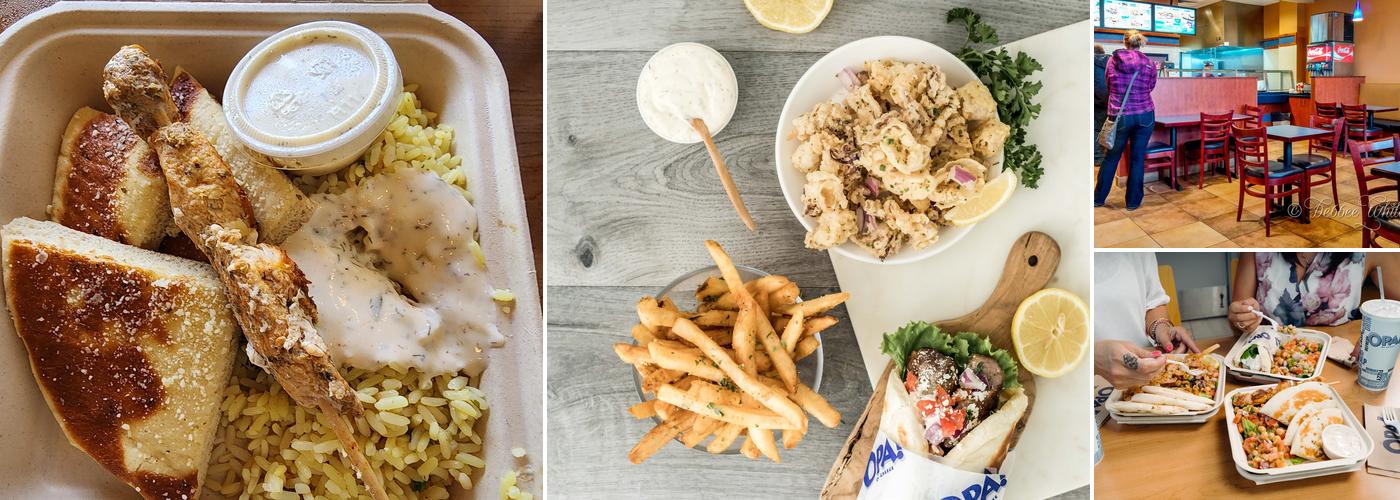 Opa! of Greece SmartCentres St. Albert Menu