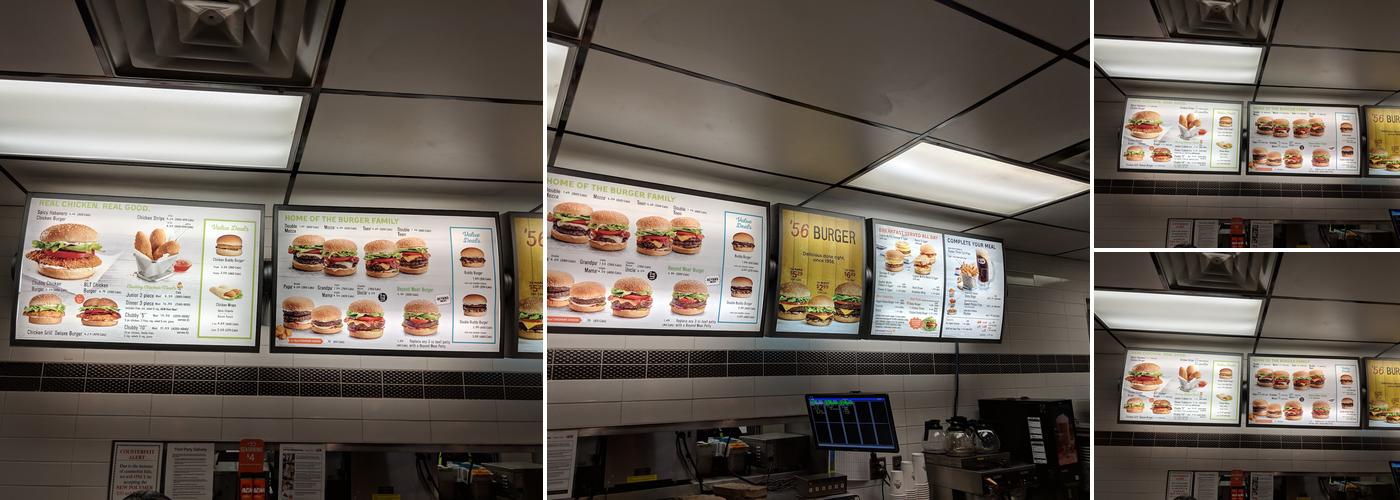 A&W Canada Menu
