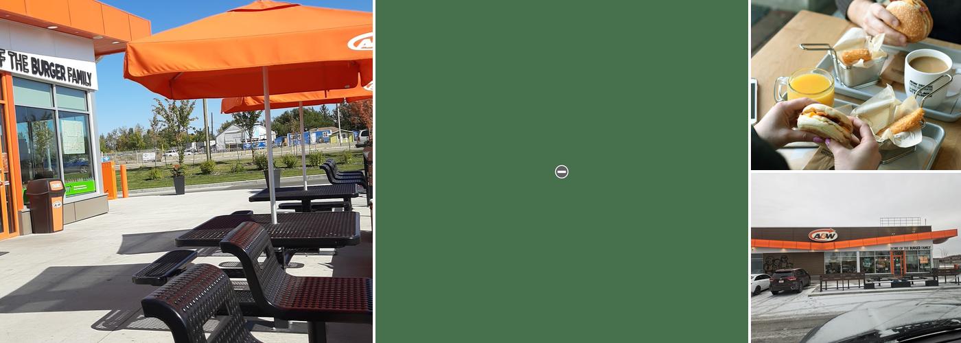 A&W Canada Menu