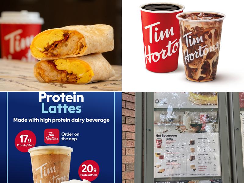 Tim Hortons Menu