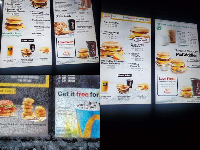 McDonald's Menu