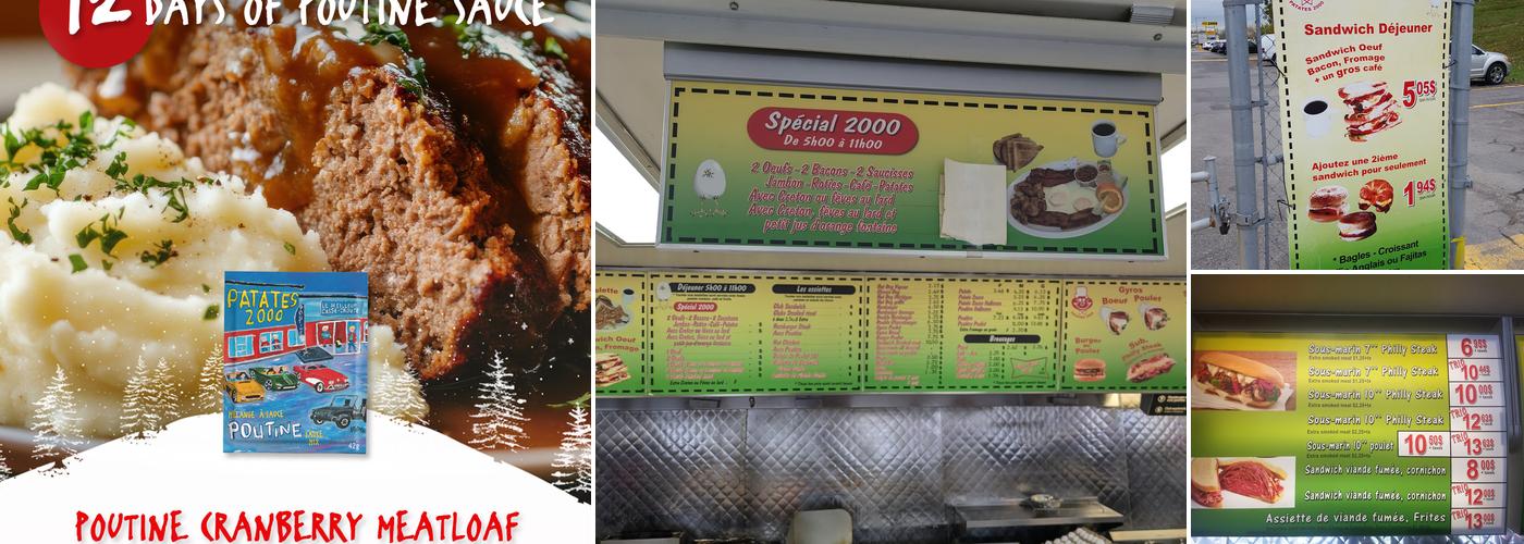 Patates 2000 Menu