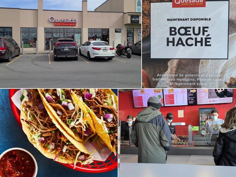 Quesada Burritos & Tacos Menu