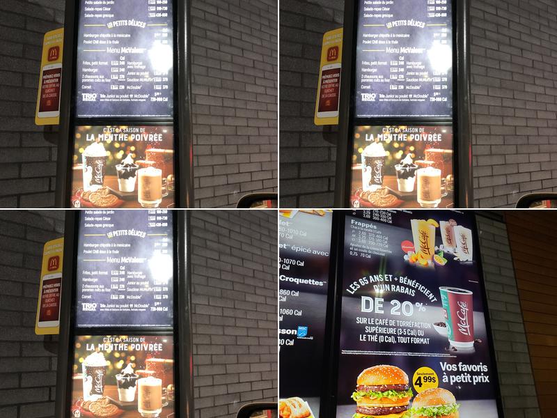 McDonald's Menu